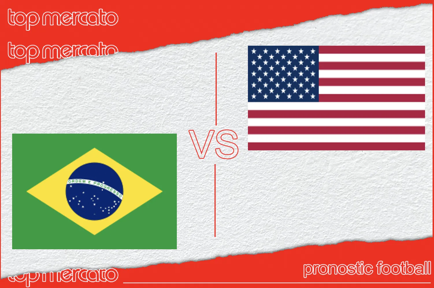 Pronostic Brésil États-Unis