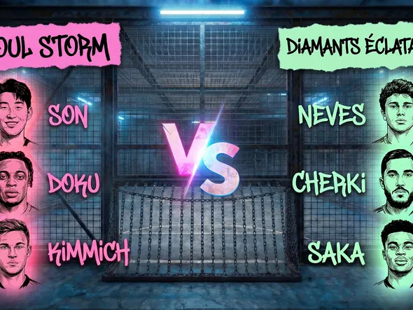 La Cage : les Diamants éclatants de Cherki et João Neves vont-ils mater la Seoul Storm de Doku ? A vous de décider !