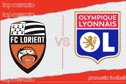 Pronostic Lorient – OL Gratuits et meilleures cotes à jouer (09/03/2024)