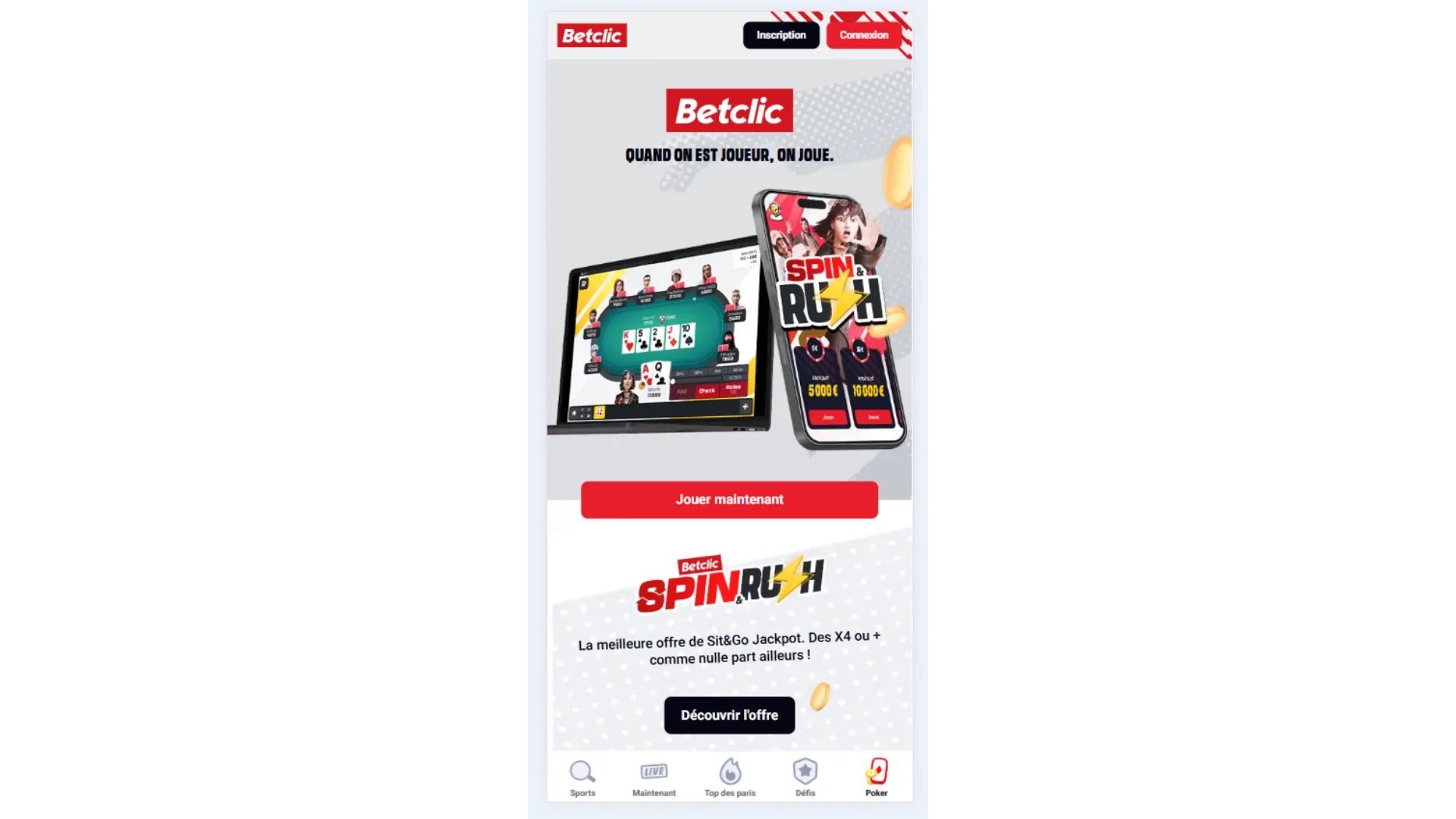 Betclic poker, le meilleur site de poker en ligne pour les débutants