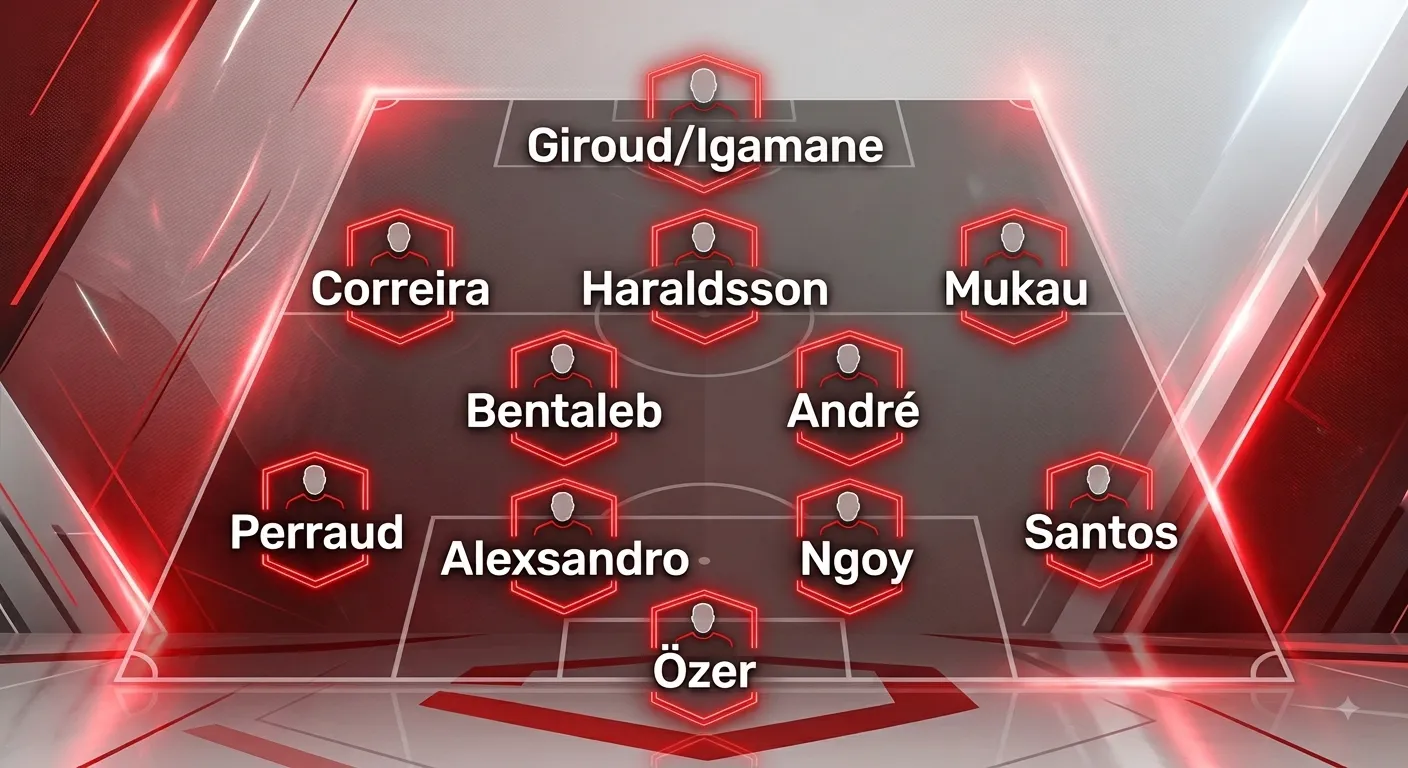 Equipe type Lille