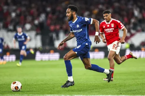 Aubameyang maintient l’espoir, Di Maria en forme… Les Tops-Flops de Benfica-OM