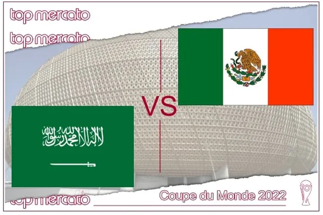 Pronostic Arabie Saoudite-Mexique et meilleures cotes à jouer