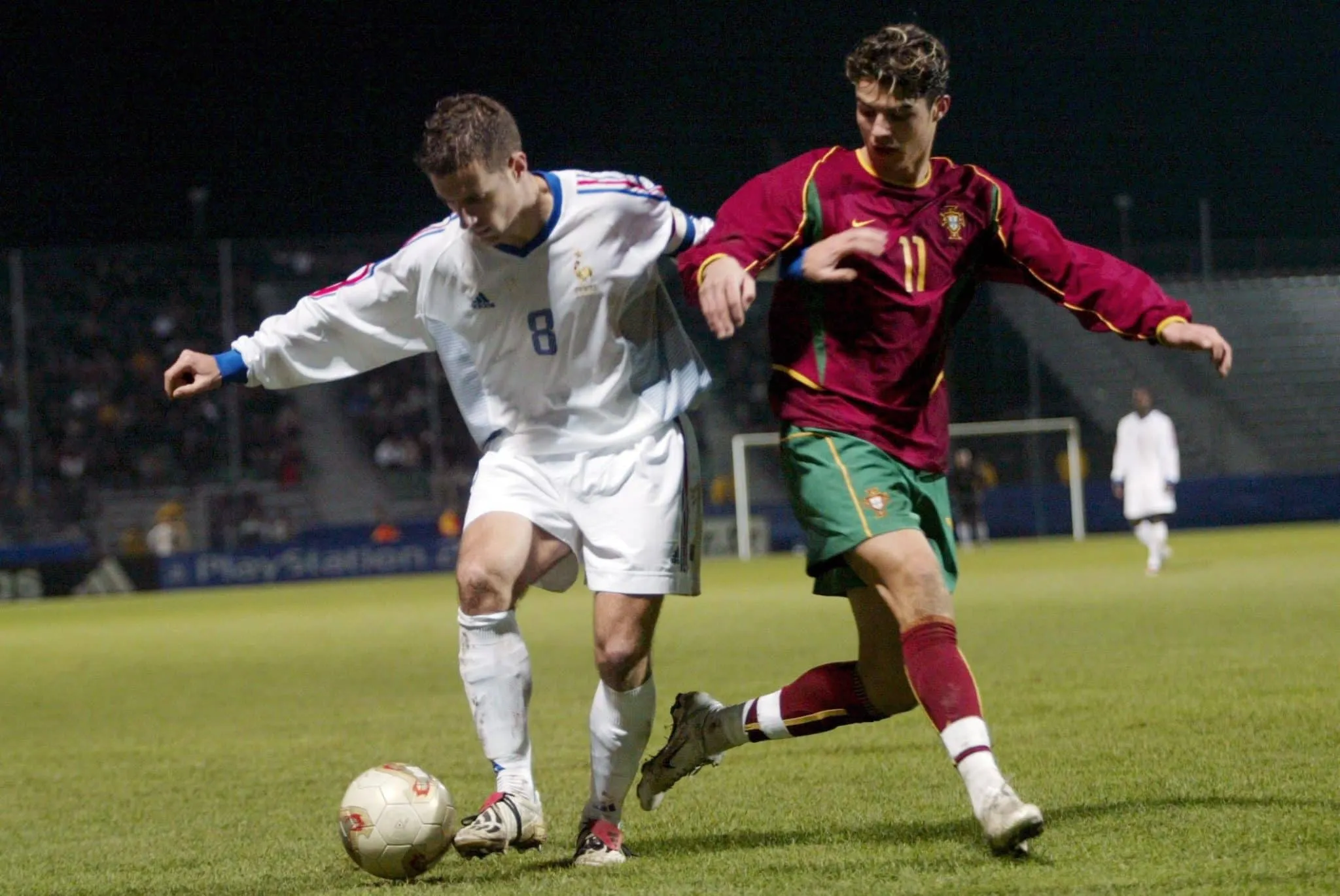 Laquelle de ces propositions sur le match de barrage de 2003 entre la France et le Portugal U21, qui comprenait Cristiano Ronaldo dans ses rangs, est FAUSSE ?