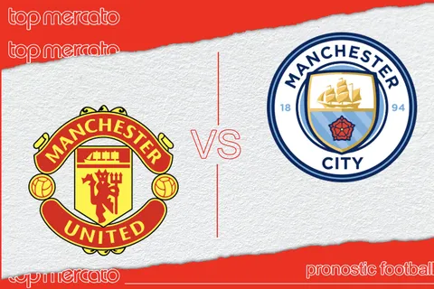 Pronostic Manchester United – Manchester City (Premier League) et meilleures cotes à jouer