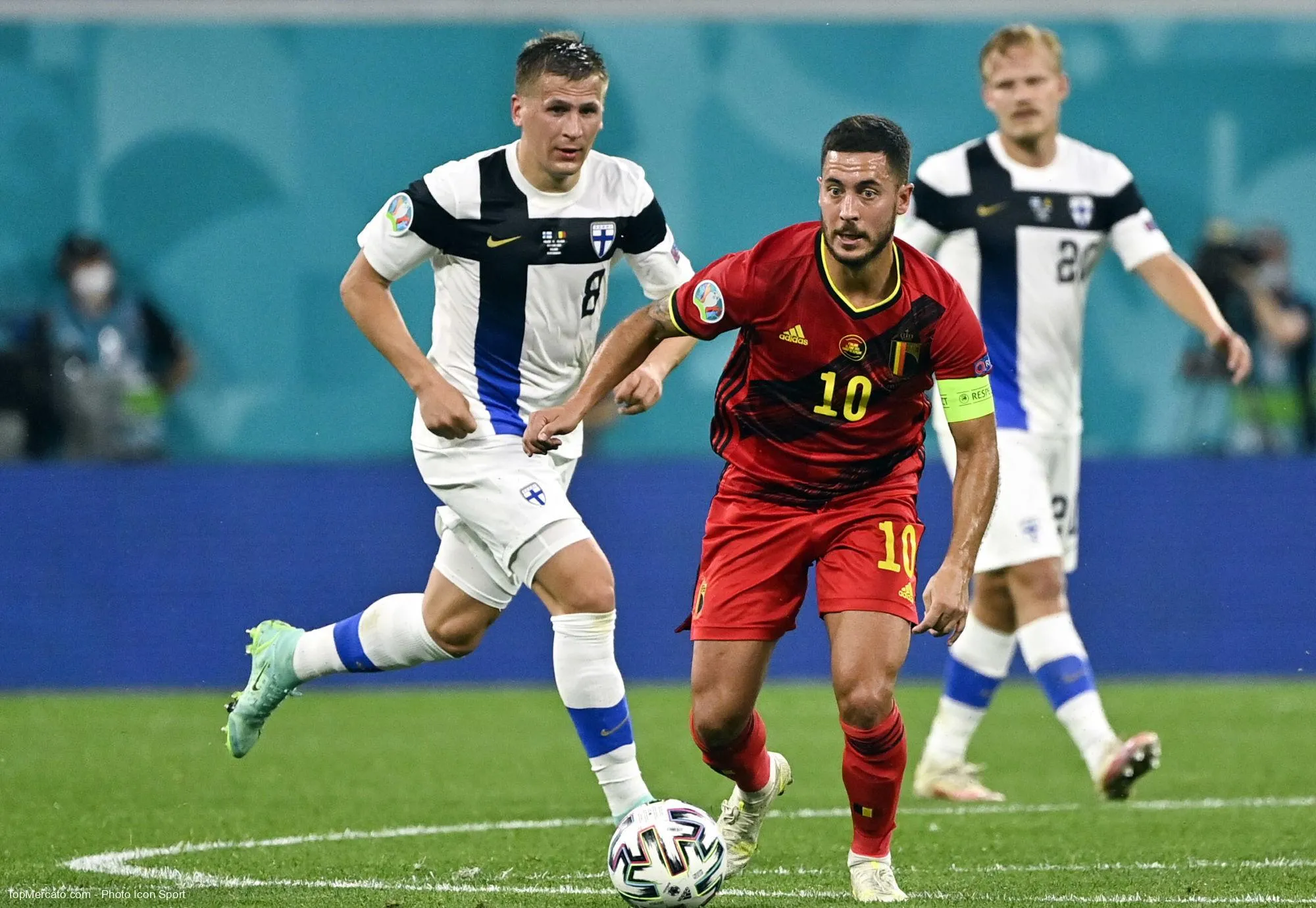 Eden Hazard, Belgique-Finlande