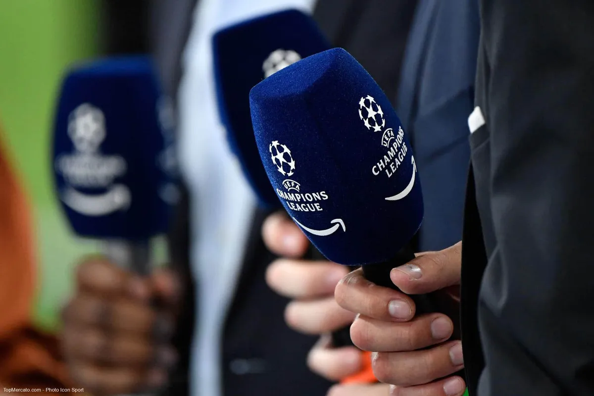 Ligue des Champions, micro television illustration