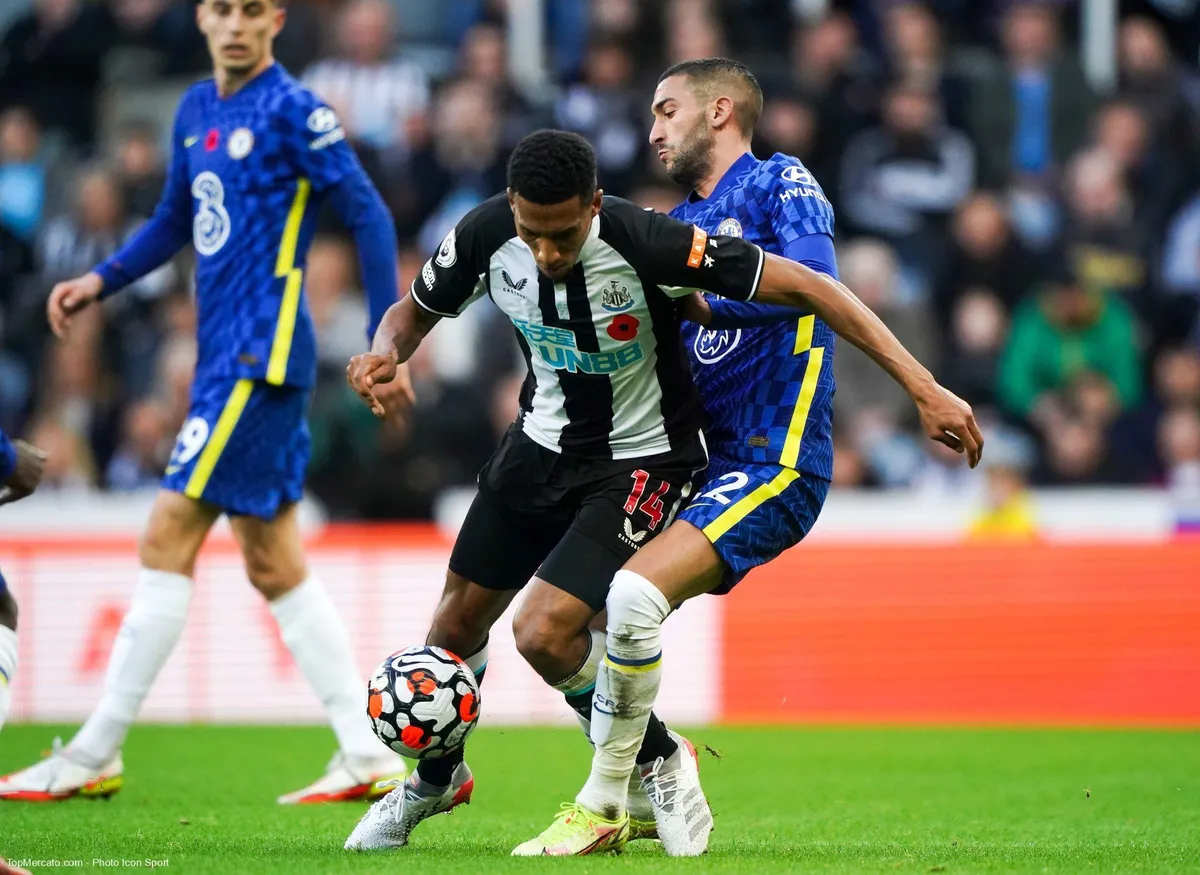 Hakim Ziyech, match Newcastle-Chelsea