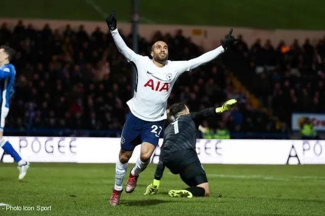 Tottenham : Lucas est ravi de son premier but