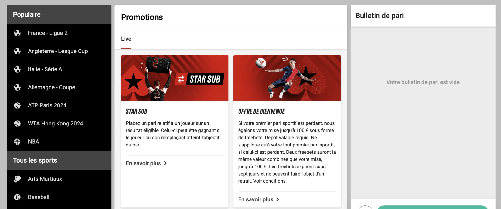 Promotions pokerstars