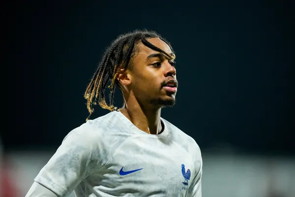 Bradley Barcola Equipe de France