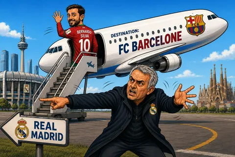 Mercato Real Madrid : José Mourinho peut-il vraiment détourner Bernardo Silva du Barça ?