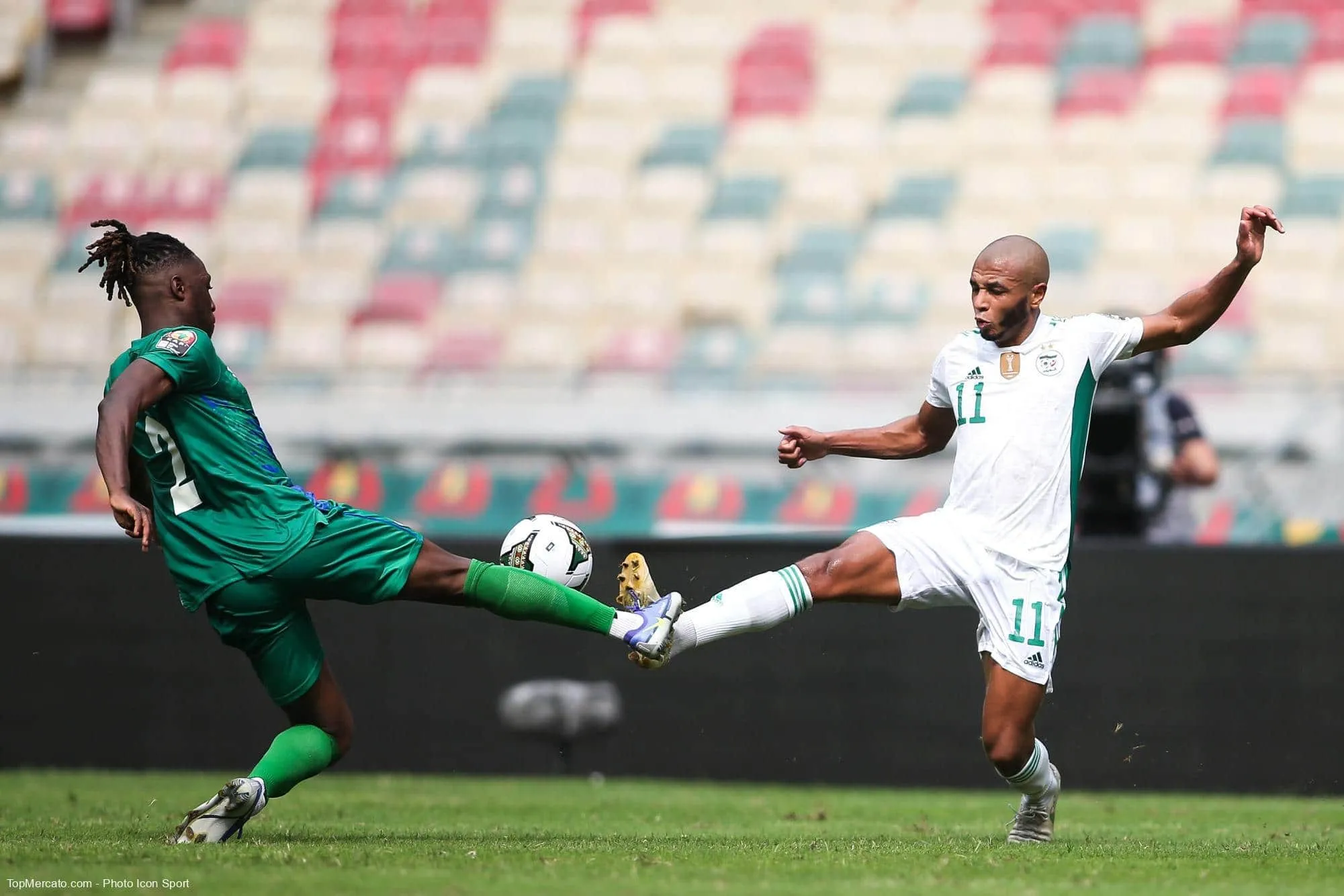 Yacine Brahimi, Osman Kakay, Algerie Sierra Leone, CAN, coupe afrique nations