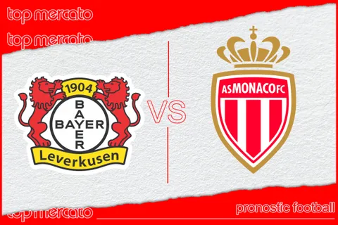 Pronostic Bayer Leverkusen – AS Monaco et meilleures cotes à jouer