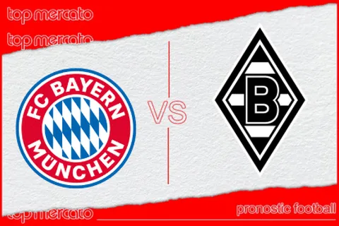 Pronostic Bayern Munich – M’Gladbach et meilleures cotes
