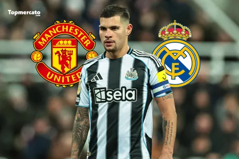 Mercato – Newcastle répond à Manchester United et au Real Madrid pour Bruno Guimaraes