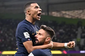 Kylian Mbappé Olivier Giroud Equipe de France