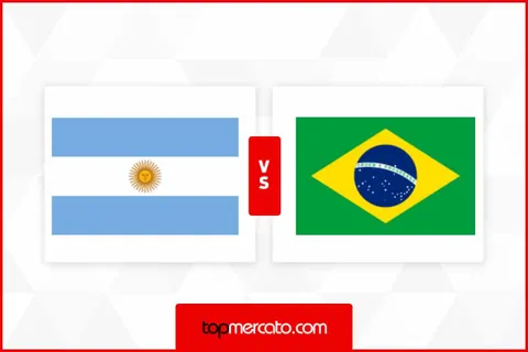 Pronostic Argentine Brésil – Qualifications Coupe du Monde 2026 (26/03/2025)
