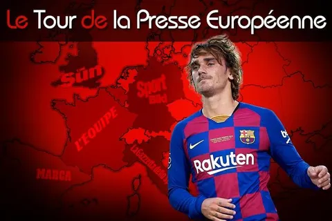 L’OM, Griezmann, Sancho…Le tour d’Europe de la presse