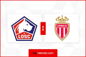Pronostic Lille Monaco – Ligue 1 (24/08/2025)