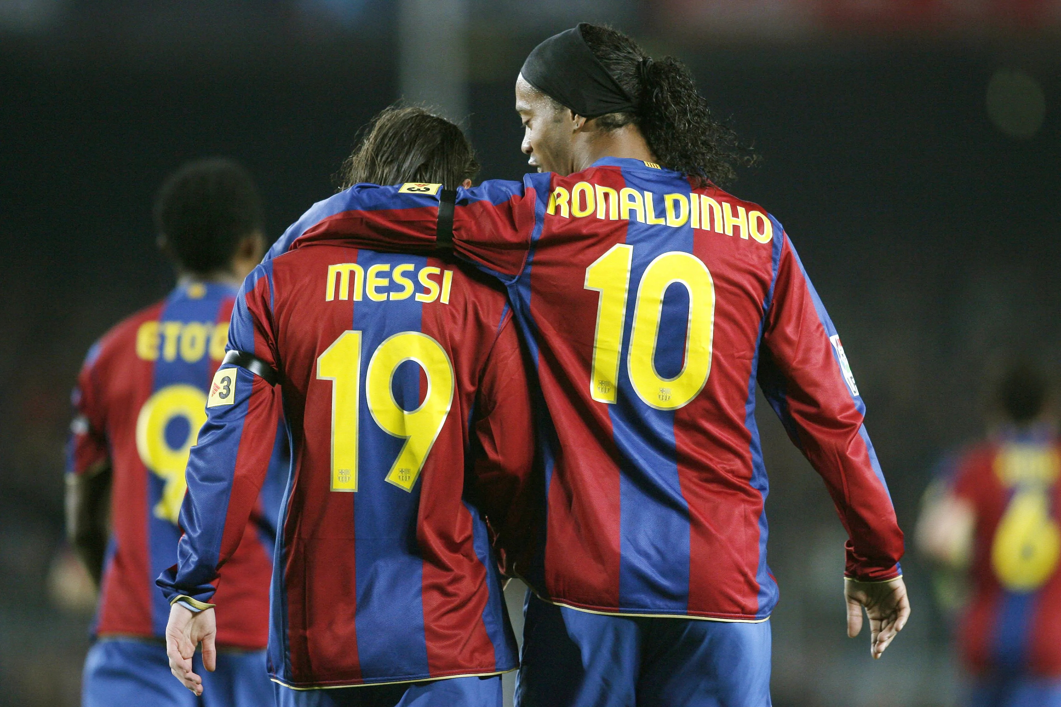 Lionel Messi - Ronaldinho - FC Barcelone