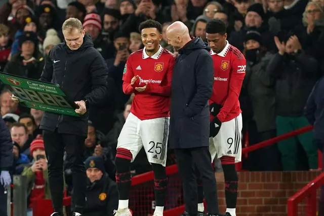 Manchester United : le beau message de Ten Hag à Sancho