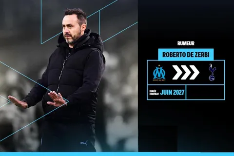 Mercato OM : les 3 raisons pour lesquelles De Zerbi ne signera pas à Tottenham