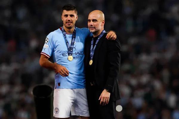 Pep Guardiola et Rodri