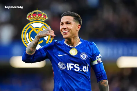 Mercato Chelsea : Enzo Fernandez veut rejoindre Marc Cucurella au Real Madrid, 2 concurrents au milieu
