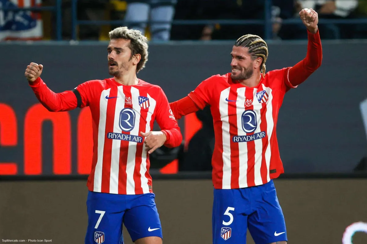 Antoine Griezmann Rodrigo De Paul Atlético Madrid