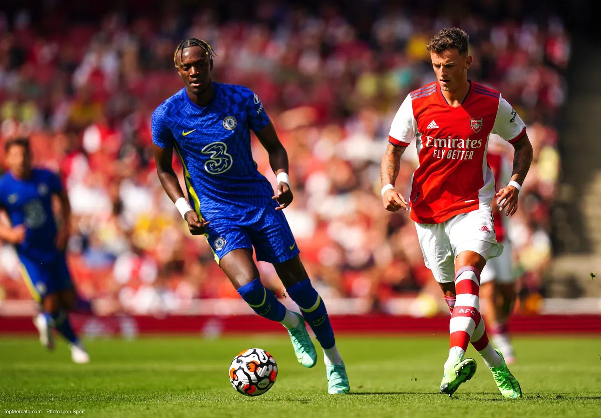 Tammy Abraham et Ben White, Chelsea-Arsenal
