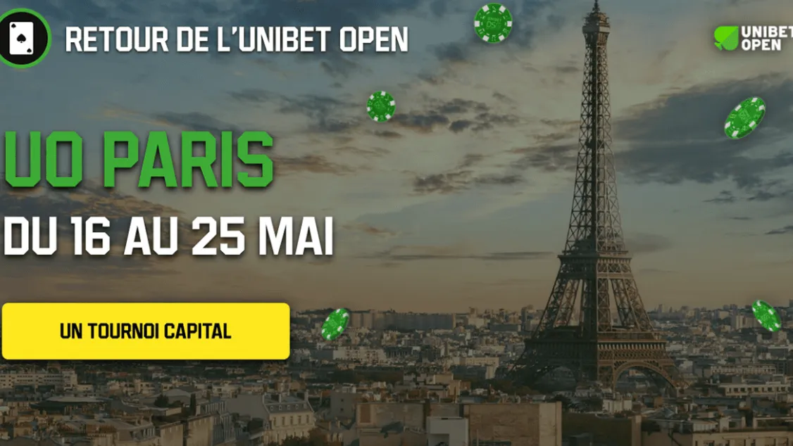 Tournoi Unibet Open en mai 2026