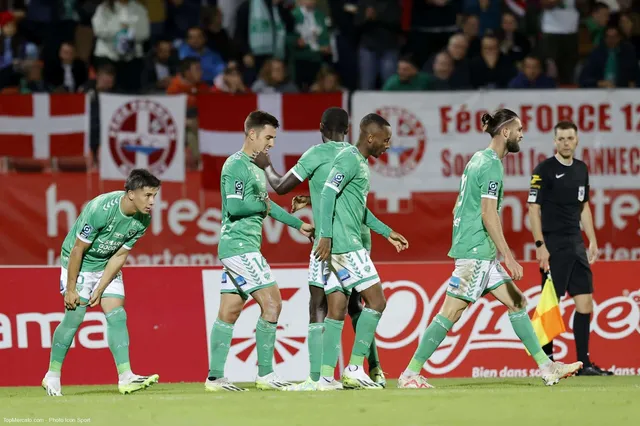 Match ASSE – Dunkerque : chaîne TV et compos probables