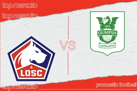 Pronostic Lille – Olimpija Ljubljana (Ligue Europa Conférence) et meilleures cotes à jouer