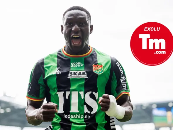 Ibrahim Diabaté, meilleur buteur du championnat suédois : “je devais signer au Havre cet été, Auxerre était intéressé” [Exclu]