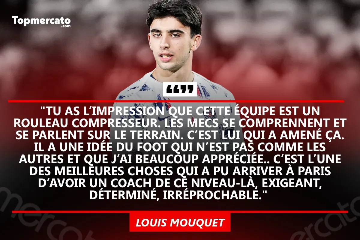 Louis Mouquet, PSG