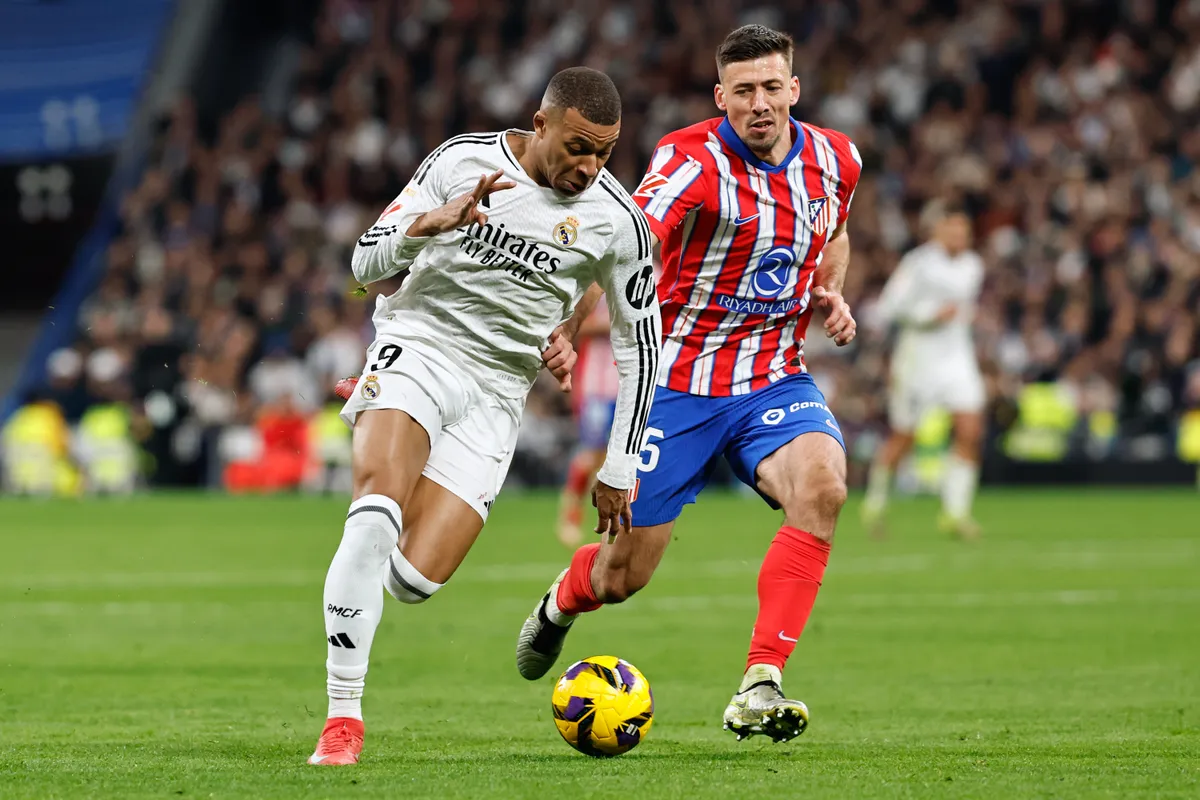 Kylian Mbappé Clément Lenglet Real Madrid Atletico Madrid