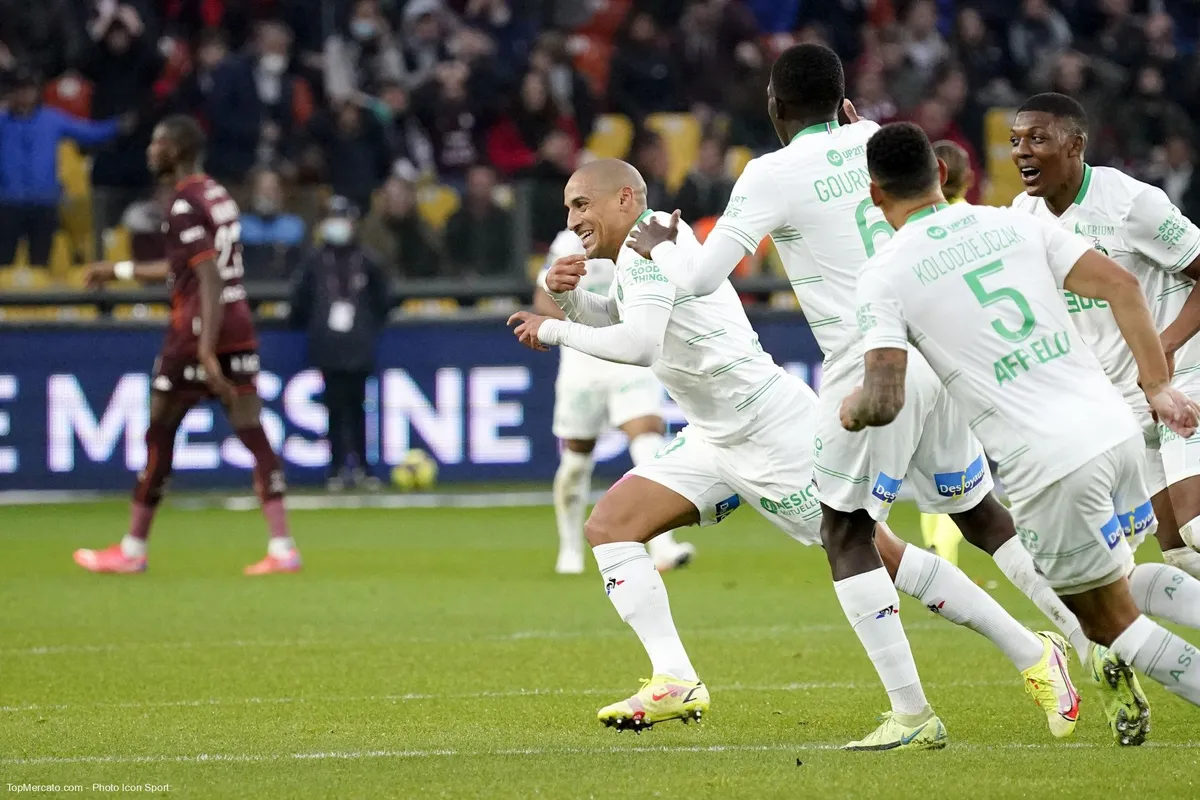 Ligue 1 : Metz et l’ASSE dos à dos à Saint-Symphorien