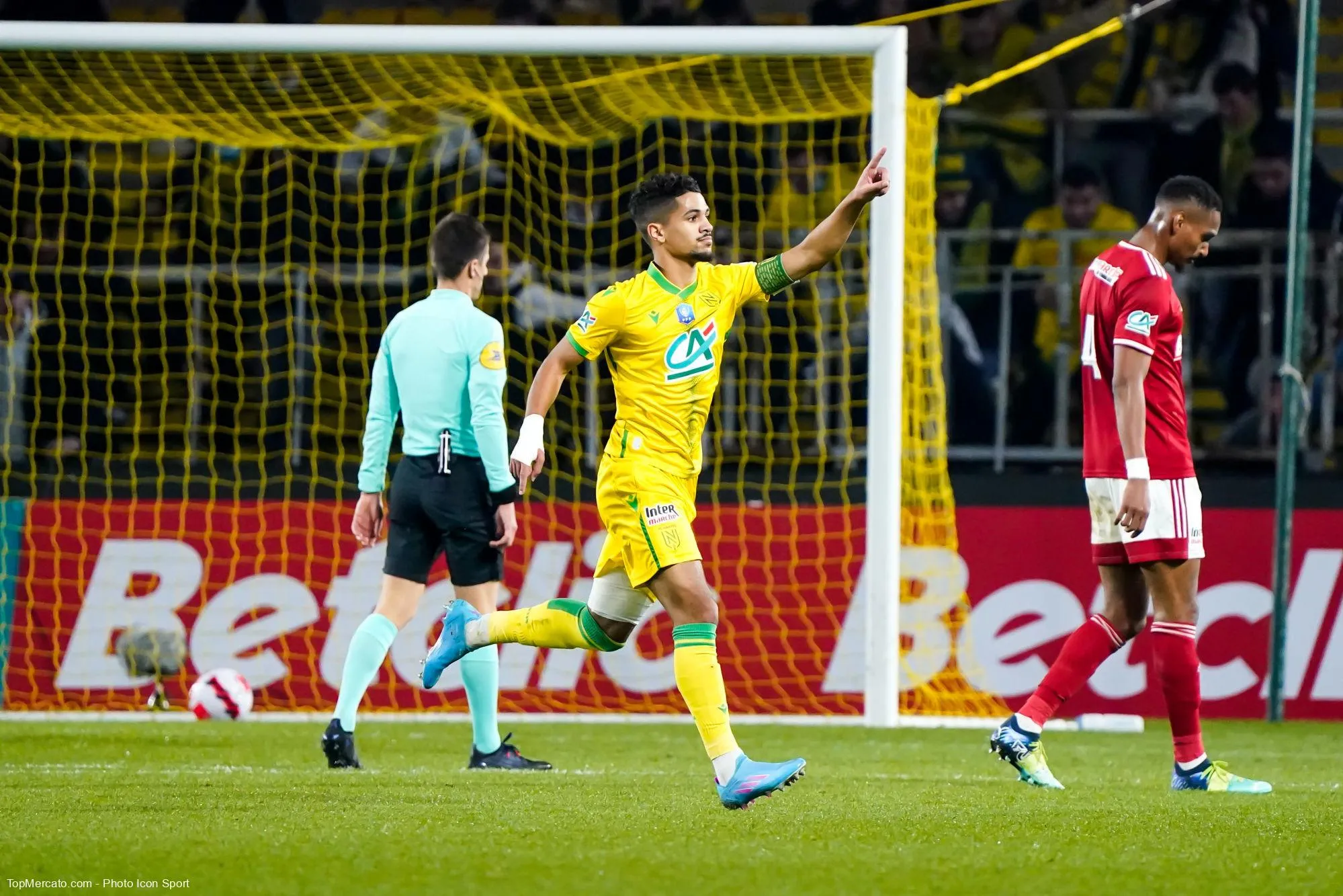 Ludovic Blas, match FC Nantes-Stade Brestois