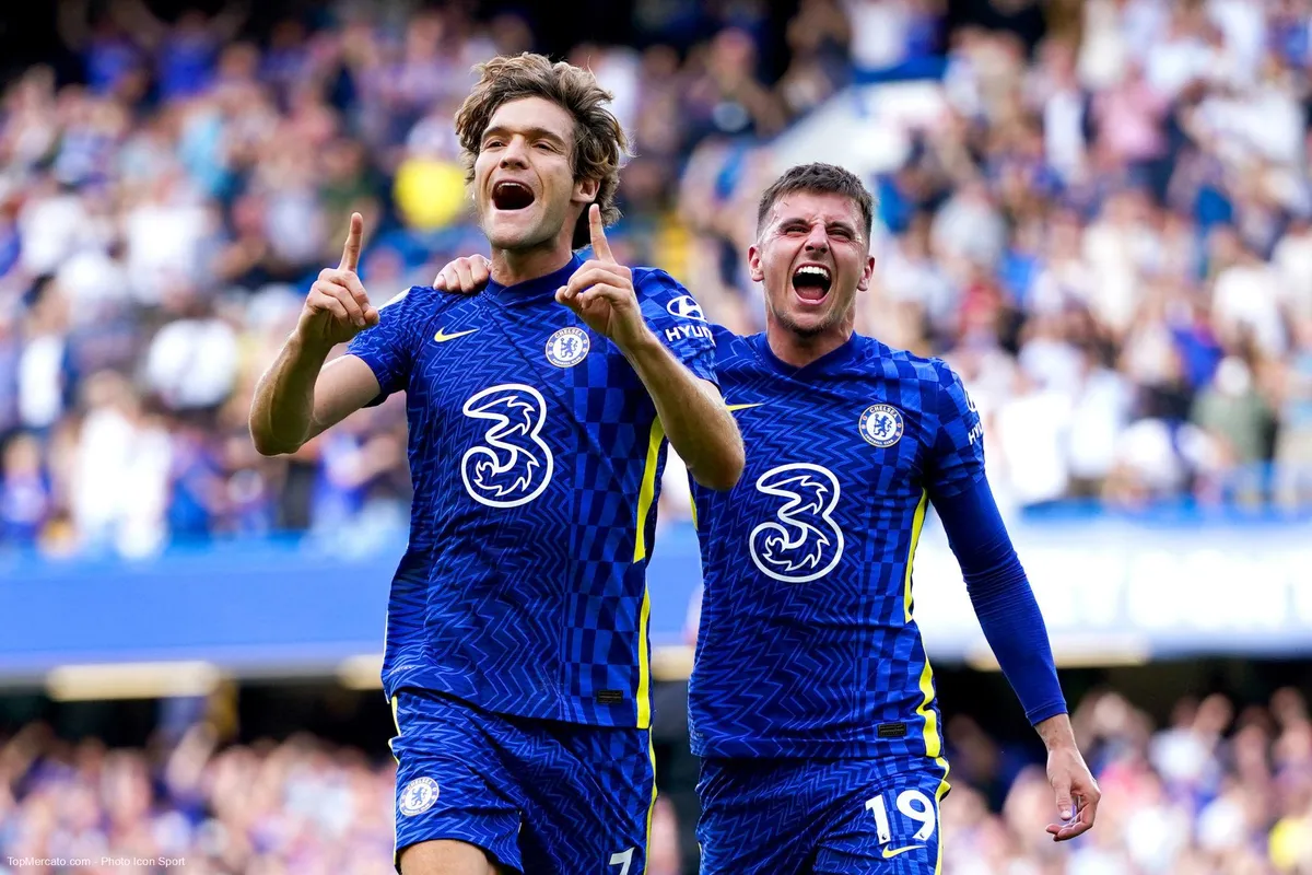 Marcos Alonso et Mason Mount, Chelsea-Crystal Palace