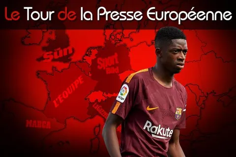 Le PSG vise un deal Dembélé-Neymar, Man Utd va s’offrir Wan-Bissaka… Le Tour d’Europe de la presse