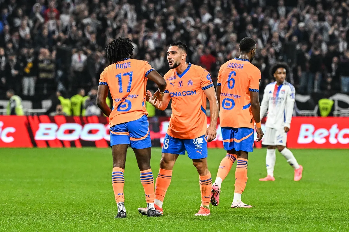 Jonathan Rowe Neal Maupay OM Marseille