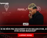 Ballon d’Or 2025 : Lamine Yamal, un sacre seulement reporté