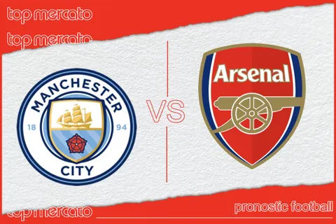 Pronostic Manchester City Arsenal – Premier League (22/09/2024)