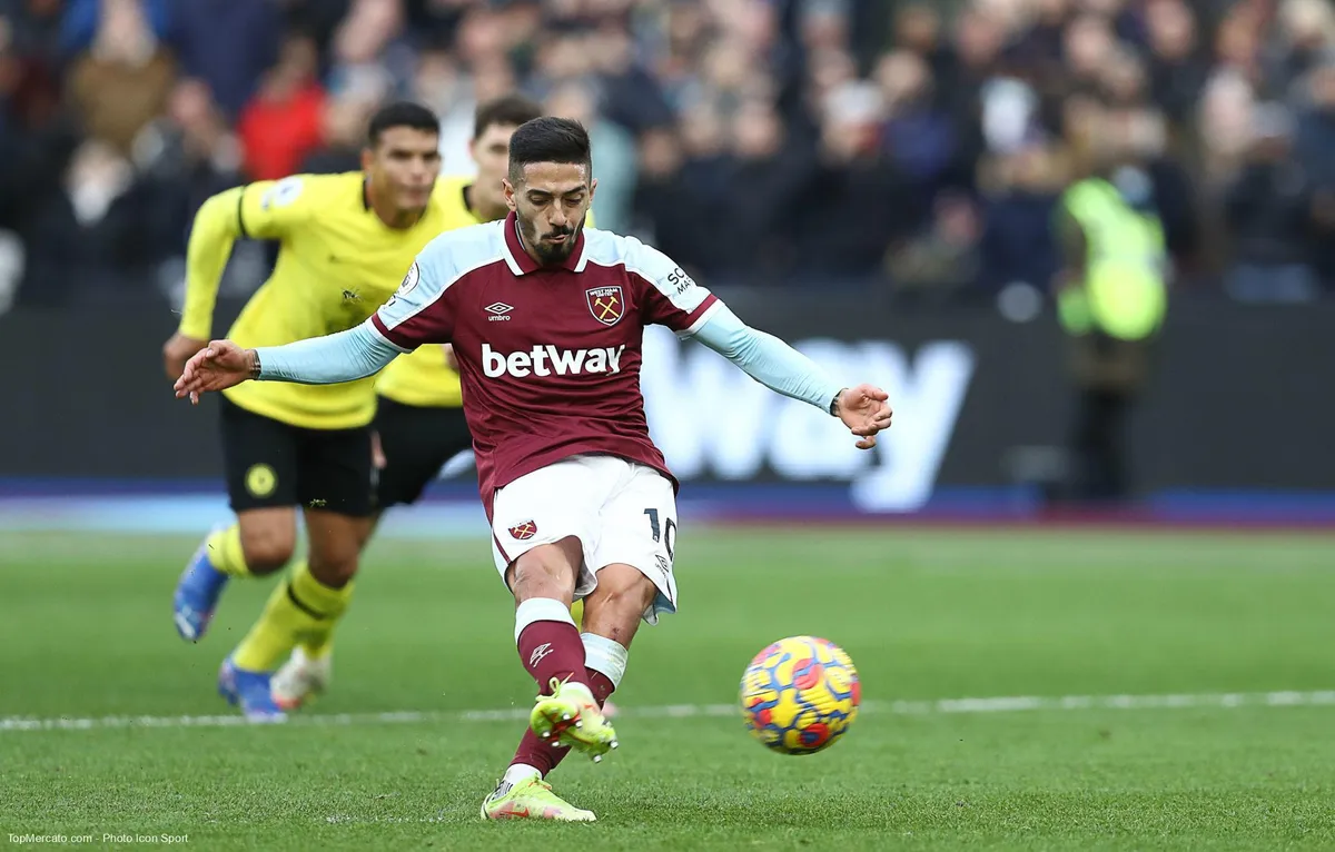 Manuel Lanzini, match West Ham United-Chelsea