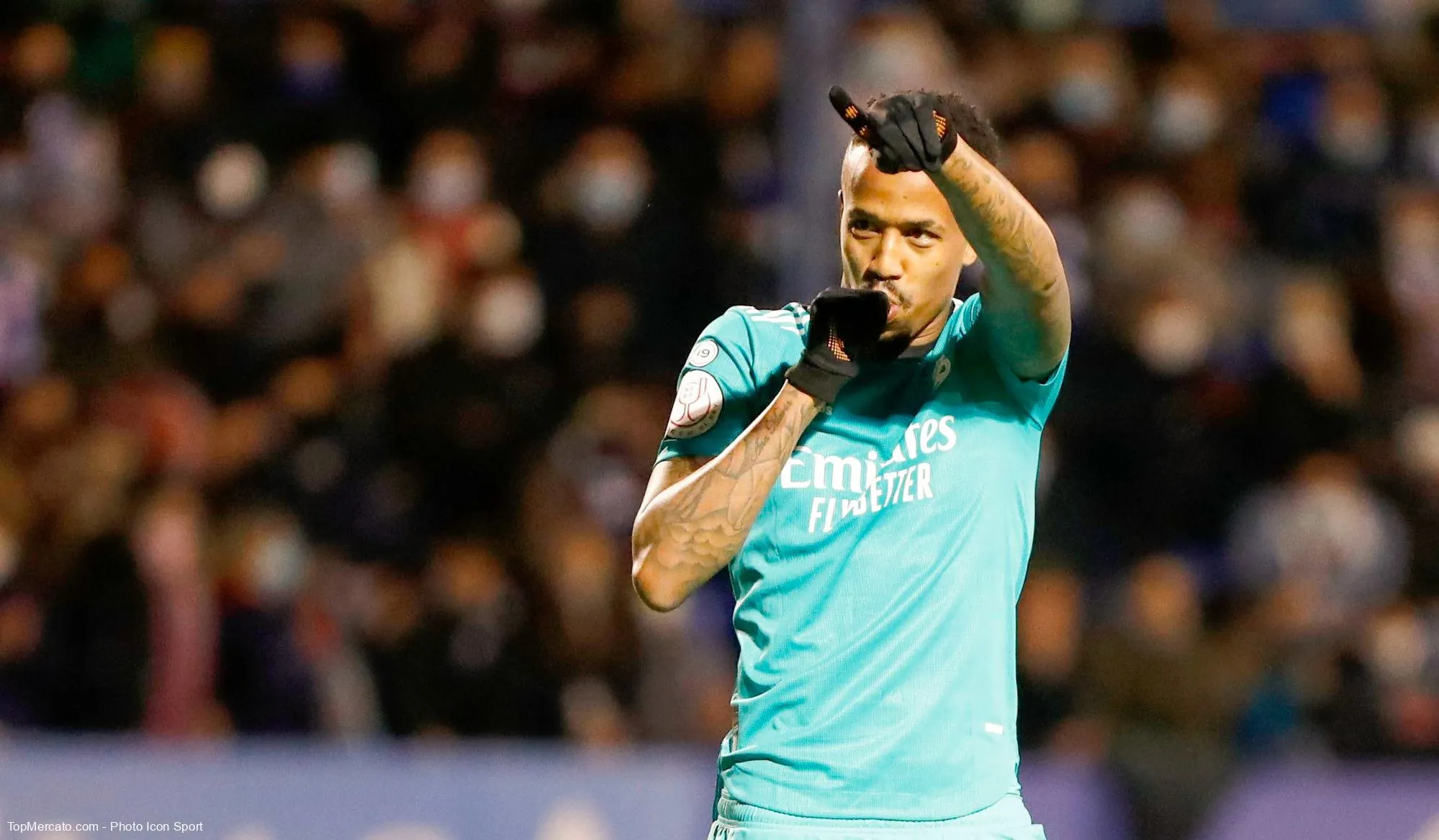 Eder Militao, match Alcoyano-Real Madrid