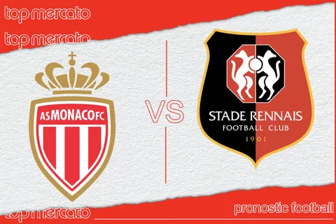 Pronostic Monaco Rennes – Ligue 1 (25/01/2025)
