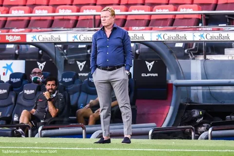 Barça : Koeman répond sur l’arrivée d’un numéro 9