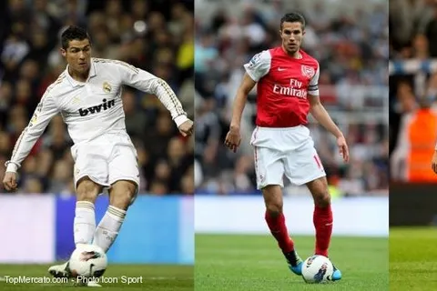 Berlusconi rêve du trident Ronaldo-Van Persie-Tevez !