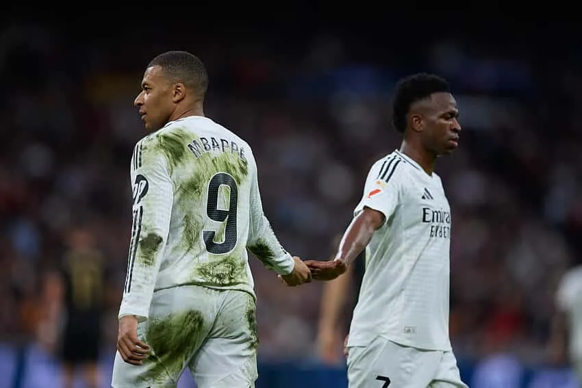 Kyliam Mbappé et Vinicius Jr, Real Madrid
